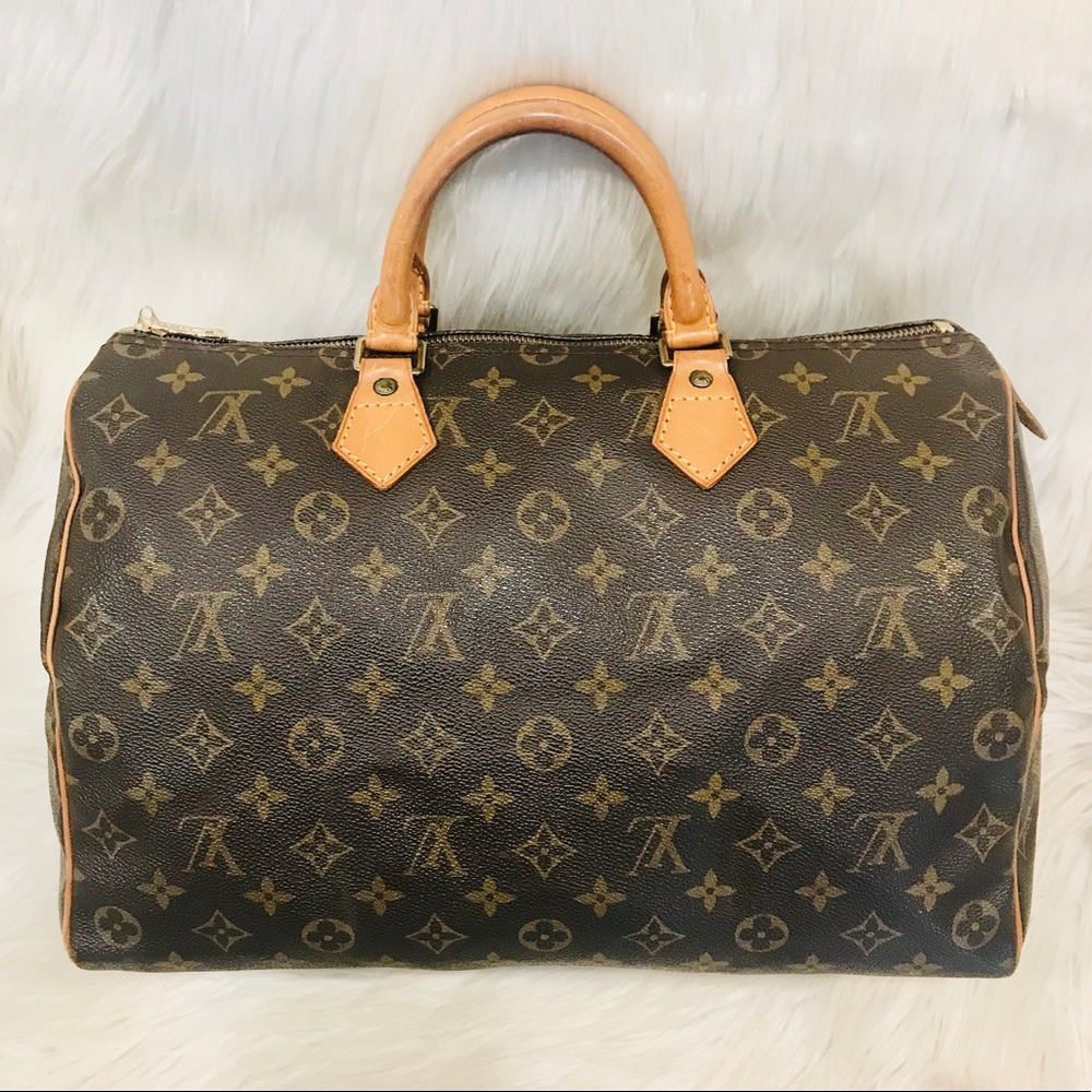Authentic Louis Vuitton Speedy 35 #6.3ajg - Picture 3 of 12